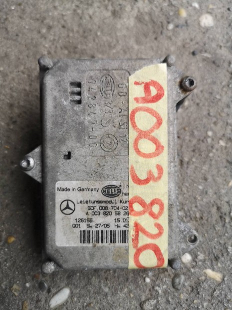 Mercedes jobb xenon vezérlő A0038205826 eladó