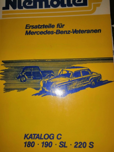 Mercedes ponton 190 stb alkatrsz katalgus vetern aut 