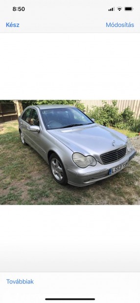 Mercedes w203 2.7 cdi aut.1.8 kompresor man. 6 Bontot