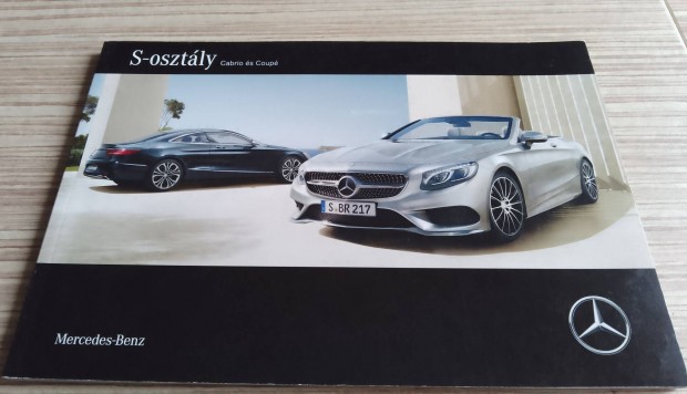 Mercedes w222 kup/ kabri (2016) magyar nyelv prospektus, katalgus!