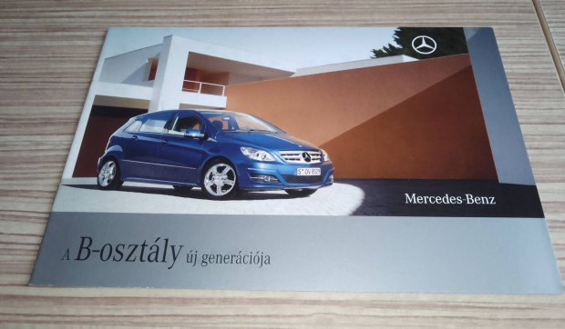 Mercedes w245 B-osztly (2008) magyar nyelv prospektus, katalgus.