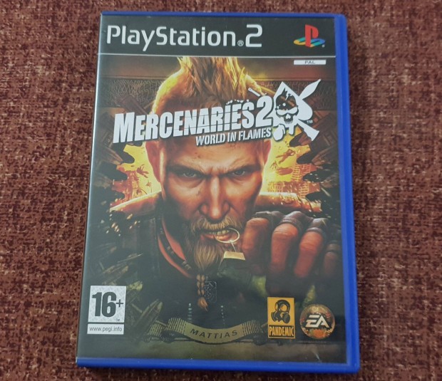 Mercenaries 2 Playstation 2 eredeti lemez ( 2500 Ft )