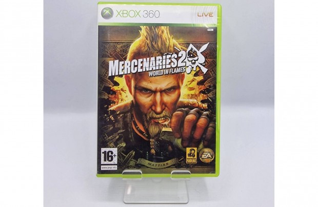 Mercenaries 2 World in Flames - Xbox 360 játék, használt