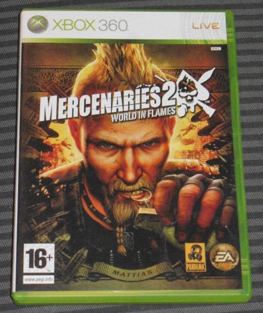 Mercenaries 2. - World In Flames (Lövöldözős) Gyári Xbox 360 Játék
