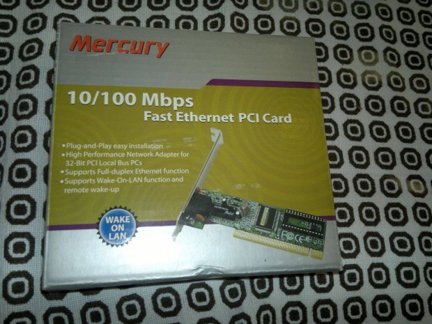 Mercury 10/100 Mbps Fast Ethernet PCI Card