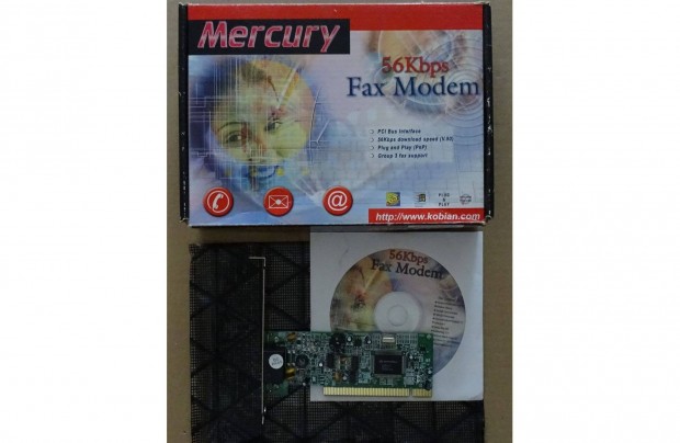 Mercury Fax Modem dobozban