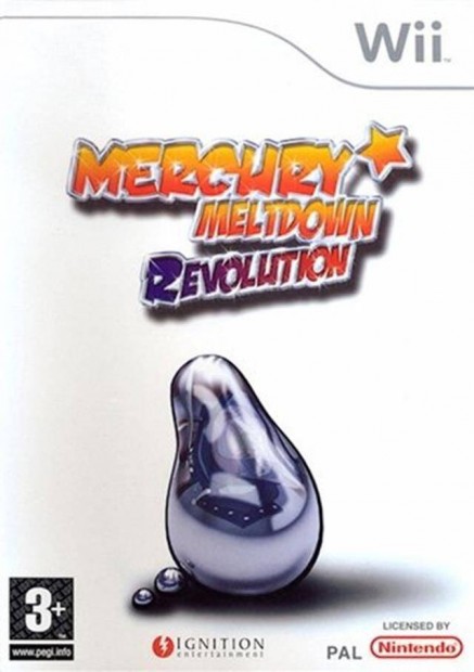 Mercury Meltdown Revolution Nintendo Wii jtk