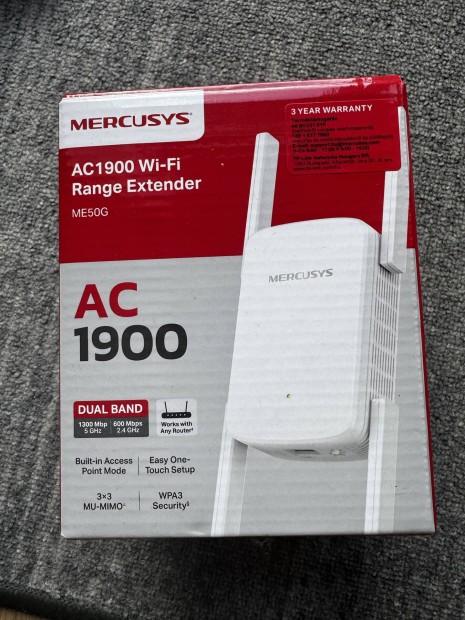 Mercusys AC1900 wifi range extender ME50G