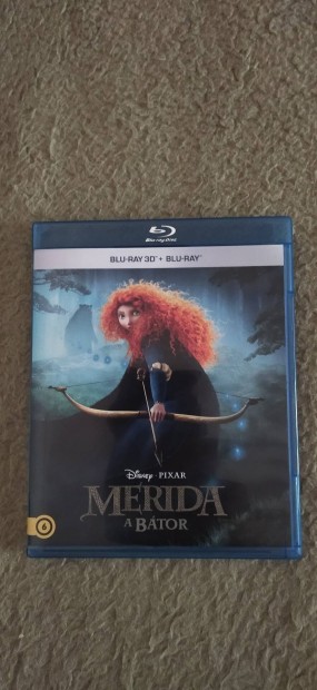 Merida a bátor Blu-Ray 3D Bluray 2D Disney - Pixar Blu Ray