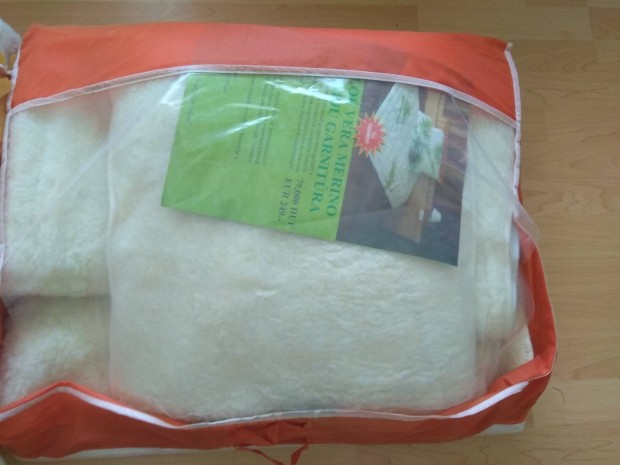 Merino merinoflor gyapjú paplan takaró / párna 2db szett