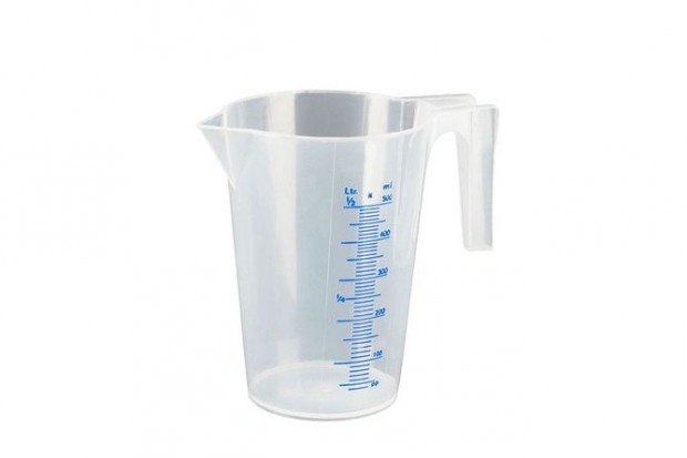 Mérőpohár/ kancsó Pressol mércével, fehér, 500 ml