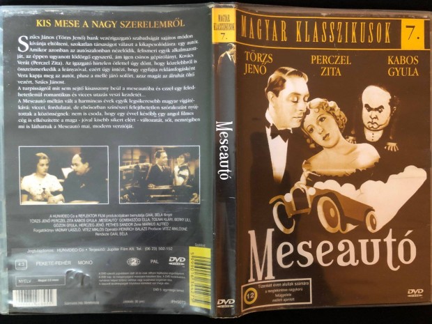 Meseaut DVD Magyar klasszikusok 7. (Kabos Gyula, Perczel Zita)