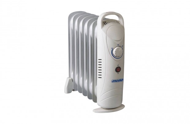 Mesko hősugárzó olajradiátor - 220-240 V - 700 W - 7 lamellás