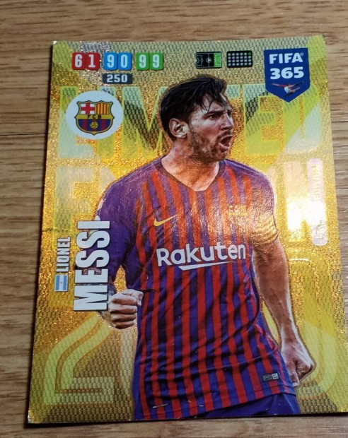 Messi Limited Edition focis krtya