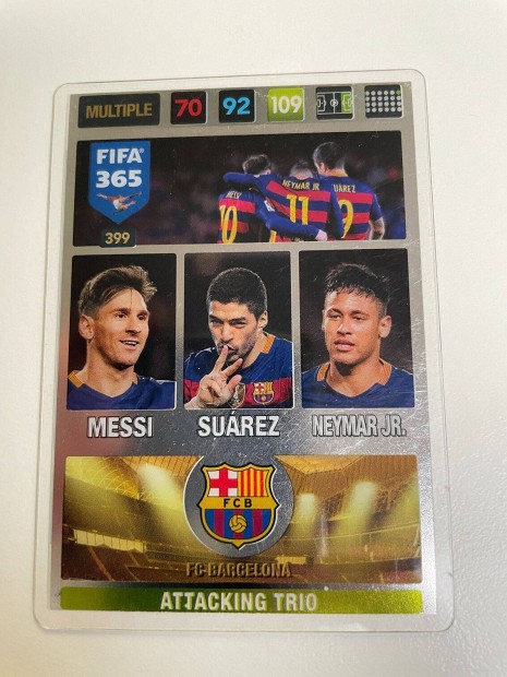 Messi Neymar Suarez Barcelona Attacking Trio focis krtya FIFA 2017