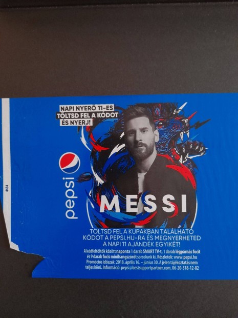 Messi pepsi bliszter