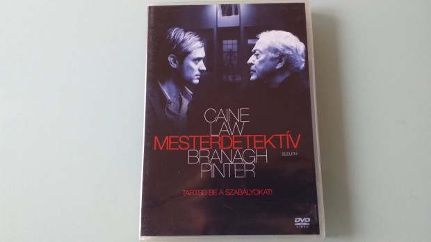 Mesterdetektv DVD film-Michael Caine 