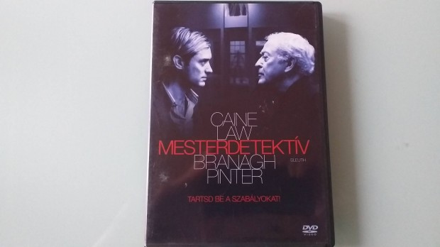 Mesterdetektv krimi DVD -Michael Caine