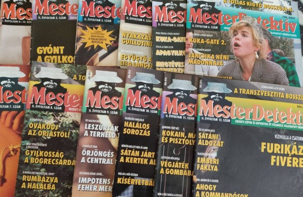 Mesterdetektv magazin II. vfolyam