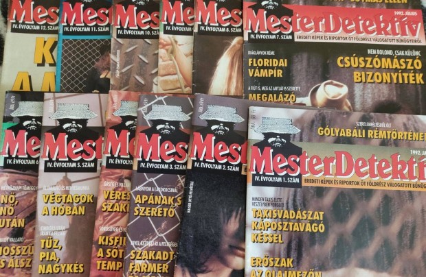 Mesterdetektv magazin IV. vfolyam