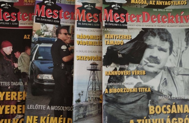 Mesterdetektv magazin VIII. vfolyam