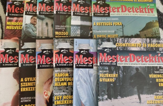 Mesterdetektv magazin VI. vfolyam