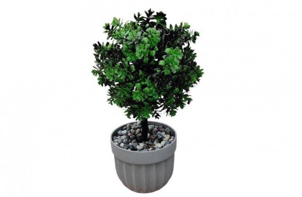 Mesterséges Bonsai fa 24 cm, élethű dekoráció otthonra vagy irodába