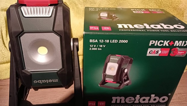 Metabo BSA LED 2000 akkus lmpa 