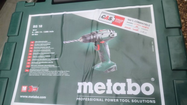 Metabo BS 18 gptest+ koffer 