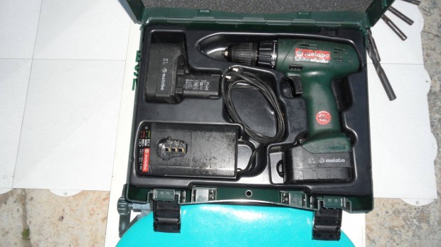 Metabo Bosch akkumultoros 12 V pisztolyfr fr csavaroz koffer,