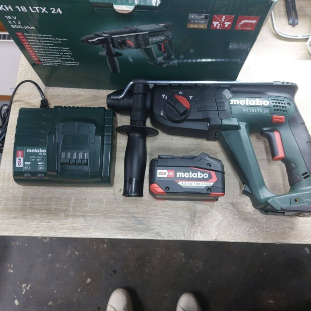 Metabo KH 18 Ltx 24 Akkus kombikalapcs 18V 1x Li-Power 4ah