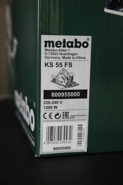 Metabo KS 55 FS krfrsz j llapot, gyri karton doboza