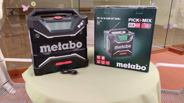 Metabo RC 12-18 32 W BT DAB+ Akkus-ptkezsi rdi