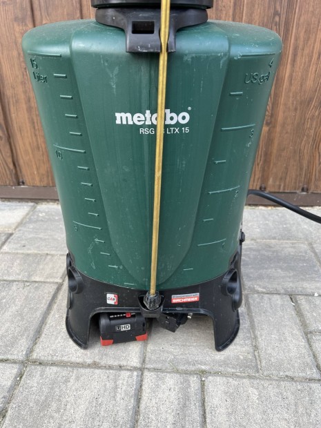 Metabo RSG 18 Ltx 15 akkus háti permetező 2db akkuval és töltővel !!!
