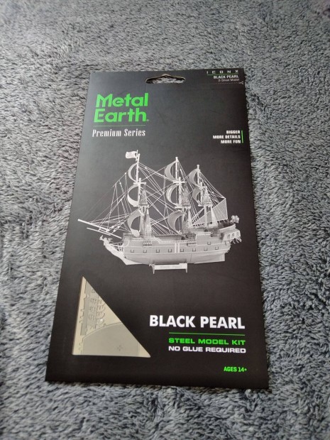Metal Earth - Black Pearl/ Fekete Gyngy fmmakett