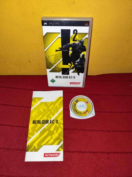 Metal Gear Acid 2 PSP PAL (nmet tok, tbbnyelv (angol is) jtk)