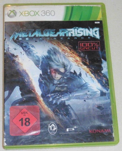 Metal Gear Rising - Revengeance Gyri Xbox 360, ONE, Series X Jtk