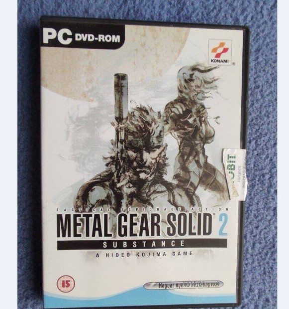 Metal Gear Solid 2 - PC DVD-ROM jtk (csak kiprblt!)