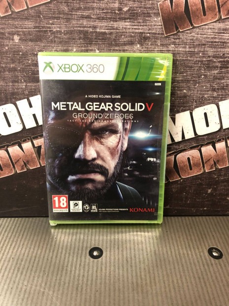 Metal Gear Solid V Ground Zeroes Vadij,Bontatlan Xbox 360