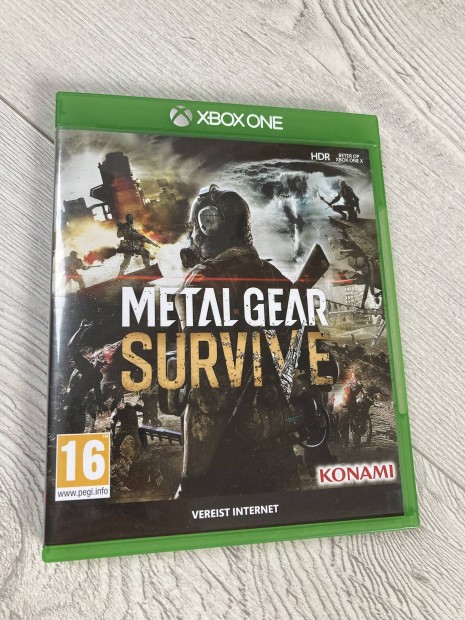 Metal Gear Survive Xbox One jtk elad