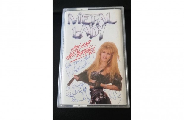 Metal Lady (Br Ica) - Az A N, Aki Megmveli (Dediklt!) kazetta