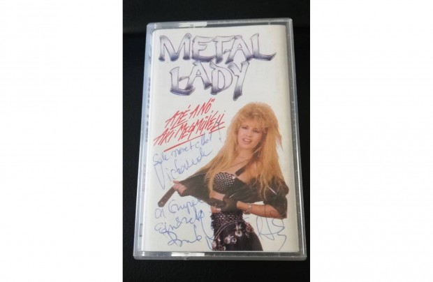 Metal Lady (Bíró Ica) - Azé A Nő, Aki Megműveli (Dedikált!) kazetta