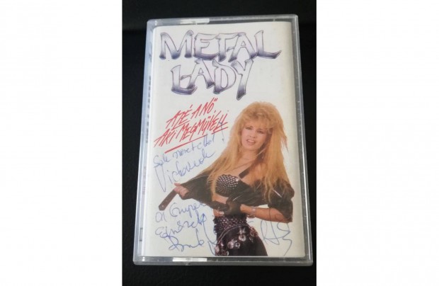 Metal Lady (Br Ica) - Az A N, Aki Megmveli (Dediklt!) kazetta