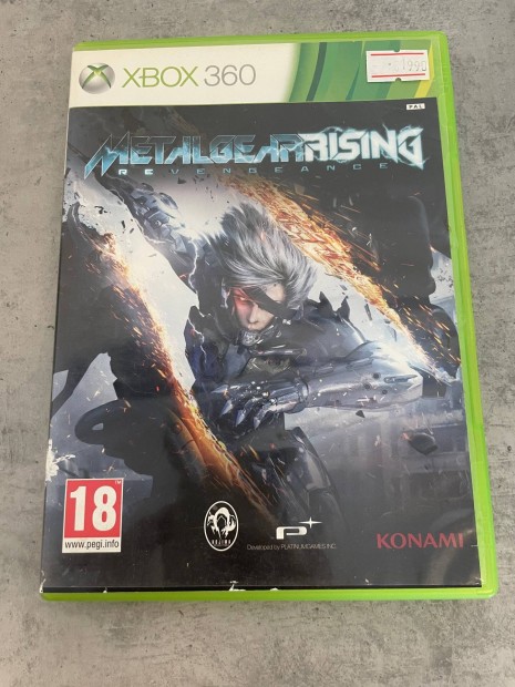 Metalgear Rising Revengeance Xbox 360 jtkszoftver