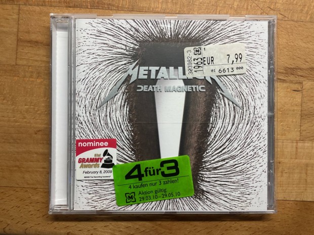 Metallica Death Magnetic, cd lemez