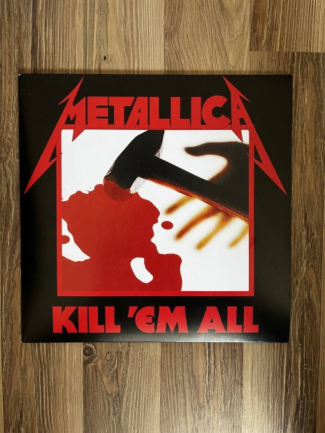 Metallica-Kill 'em All remastered bakelit