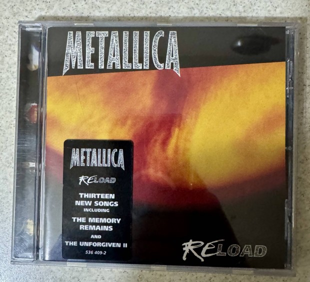 Metallica Reload Cd lemez 1997 Vertigo