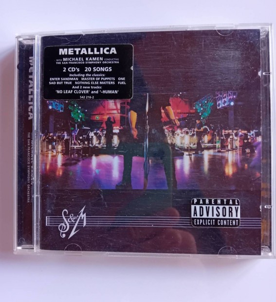 Metallica-S&M dupla  cd lemez