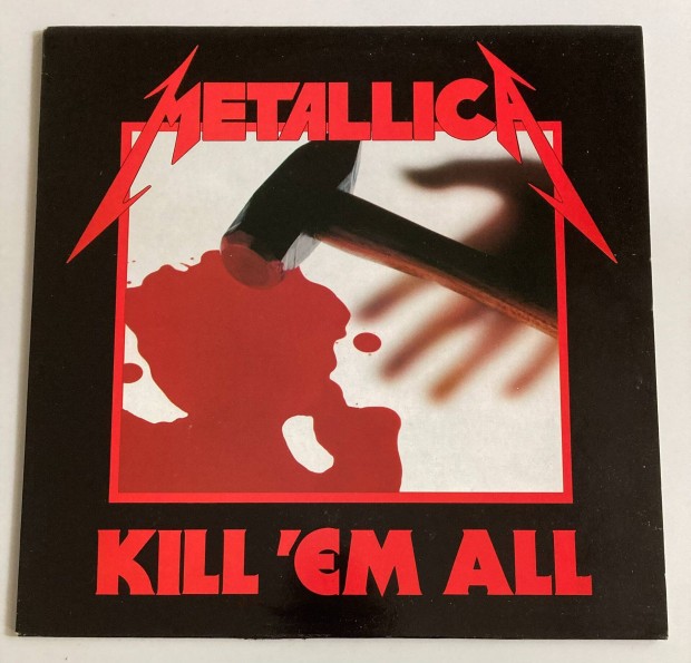 Metallica - Kill 'Em All (els angol kiads, 1983)