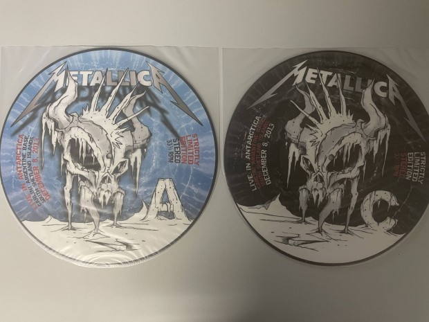 Metallica - Live In Antarctica Picture vinyl, bakelit